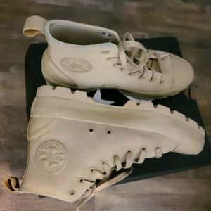 Converse, Chuck Taylor Lugged Hi Women's Size 9, Nomad Khaki